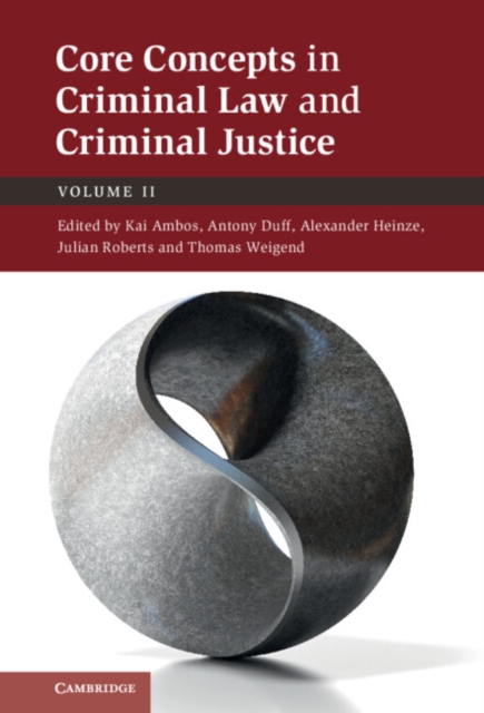 Core Concepts in Criminal Law and Criminal Justice: Volume 2, PDF eBook