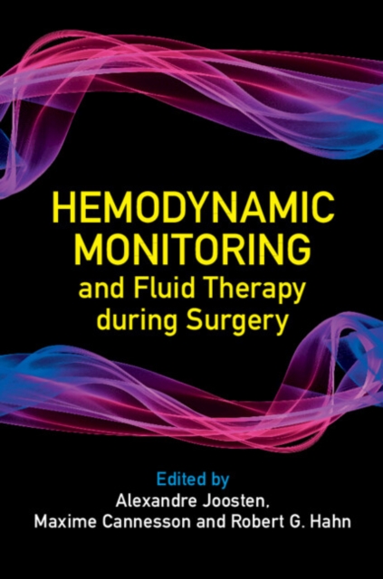 Hemodynamic Monitoring and Fluid Therapy during Surgery, Hardback Book