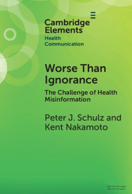 Worse Than Ignorance : The Challenge of Health Misinformation, EPUB eBook