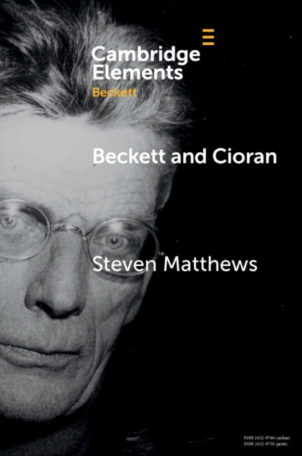 Beckett and Cioran, Paperback / softback Book