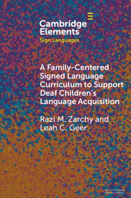 Family-Centered Signed Language Curriculum to Support Deaf Children's Language Acquisition, EPUB eBook