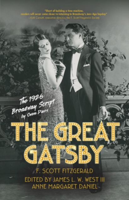 The Great Gatsby: The 1926 Broadway Script, Hardback Book