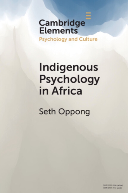 Indigenous Psychology in Africa : A Survey of Concepts, Theory, Research, and Praxis, Paperback / softback Book