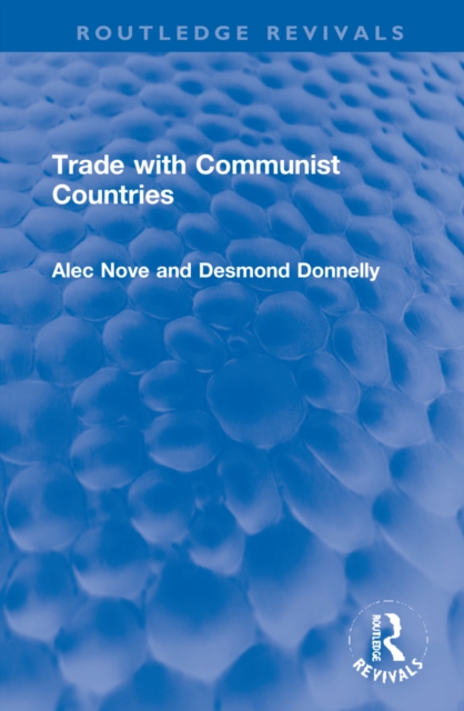 Trade with Communist Countries, Hardback Book
