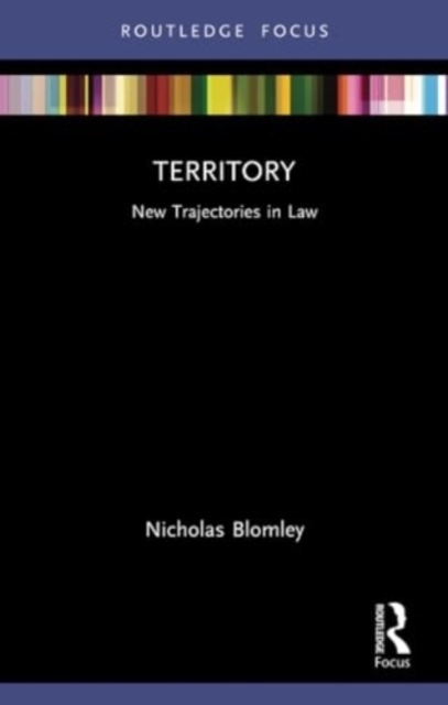 Territory : New Trajectories in Law, Paperback / softback Book