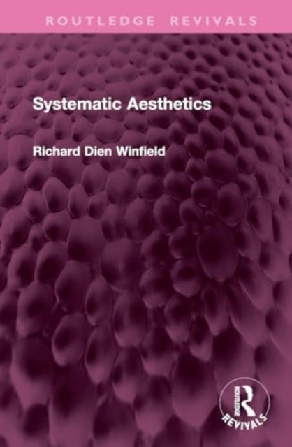 Systematic Aesthetics, Hardback Book