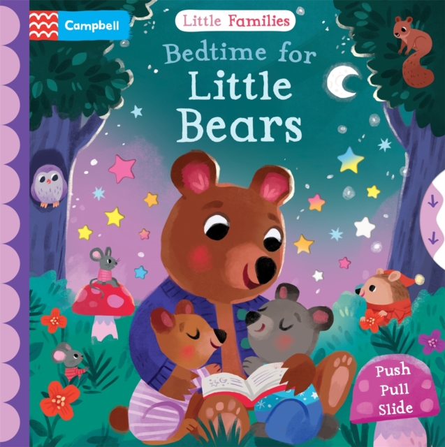 Bedtime for Little Bears : A Push Pull Slide Book, Board book Book