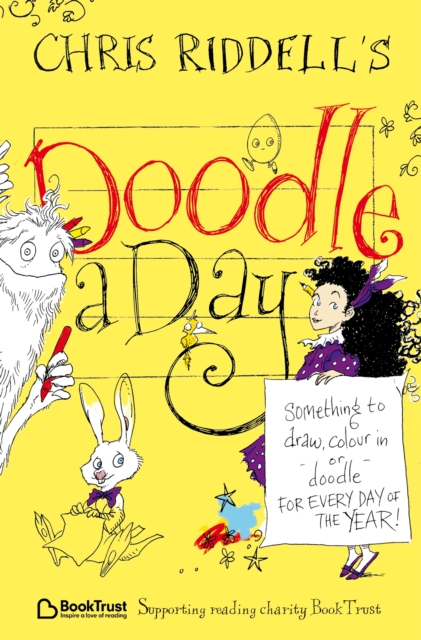 Chris Riddell's Doodle-a-Day : Something to Draw, Colour In or Doodle - For Every Day of the Year!, Paperback / softback Book