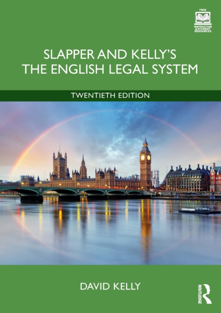 Slapper and Kelly's The English Legal System, EPUB eBook