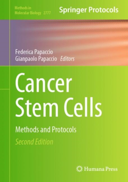 Cancer Stem Cells : Methods and Protocols, EPUB eBook