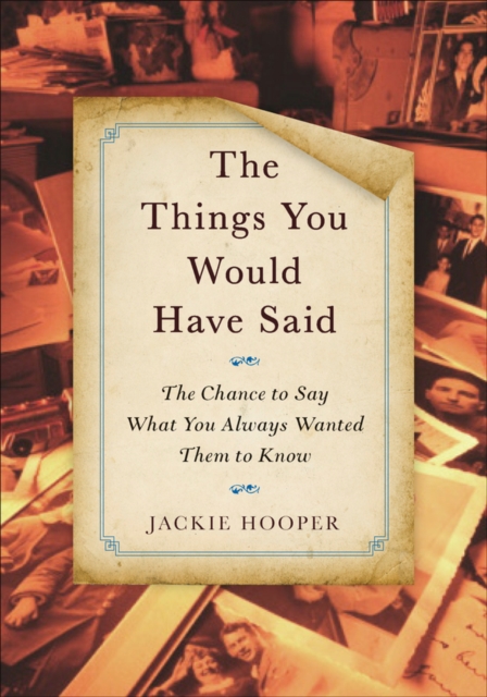 Things You Would Have Said, EPUB eBook