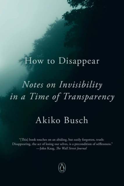 How To Disappear : Notes on Invisibility in a Time of Transparency, Paperback / softback Book