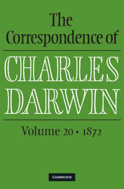 The Correspondence of Charles Darwin: Volume 20, 1872, PDF eBook