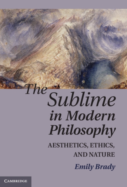 Sublime in Modern Philosophy : Aesthetics, Ethics, and Nature, PDF eBook
