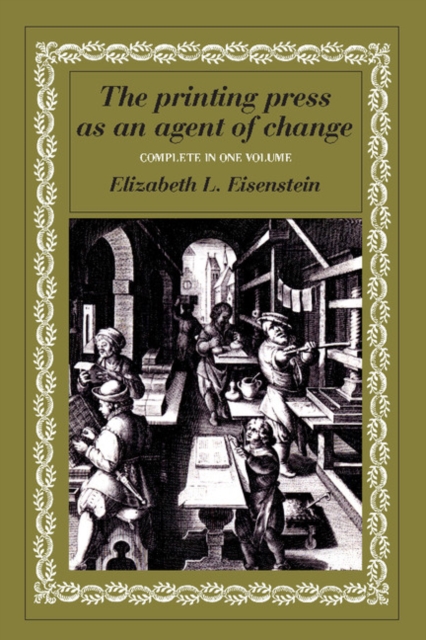 Printing Press as an Agent of Change, PDF eBook