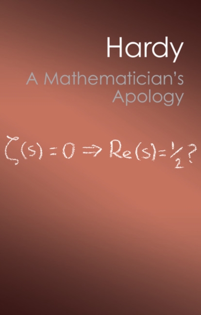 Mathematician's Apology, PDF eBook