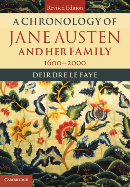 Chronology of Jane Austen and her Family : 1600-2000, PDF eBook