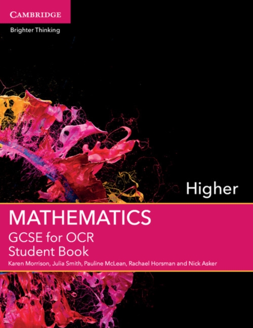 GCSE Mathematics for OCR Higher Student Book, Paperback / softback Book