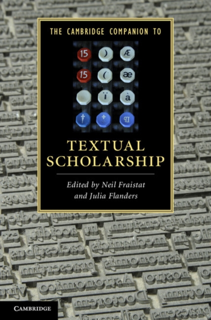 Cambridge Companion to Textual Scholarship, EPUB eBook