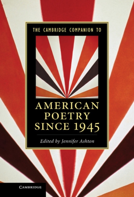 Cambridge Companion to American Poetry since 1945, EPUB eBook