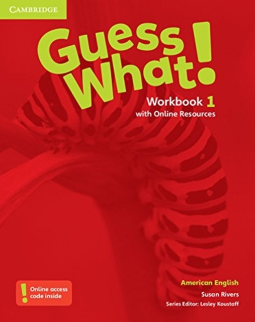 Guess What! American English Level 1 Workbook with Online Resources, Multiple-component retail product Book