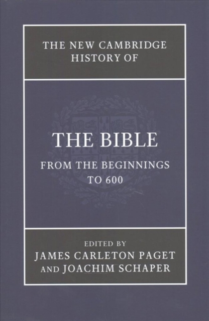 The New Cambridge History of the Bible 4 Volume Set, Mixed media product Book