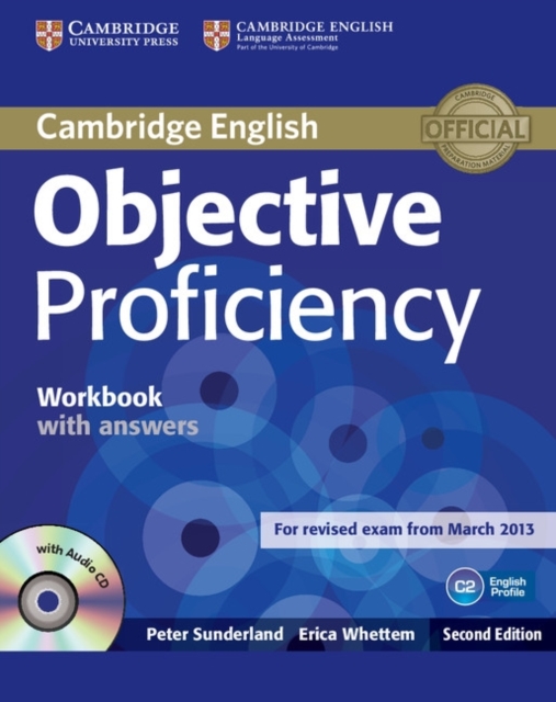 Objective Proficiency Workbook with Answers with Audio CD, Mixed media product Book