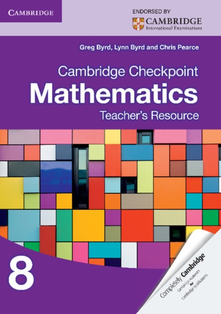 Cambridge Checkpoint Mathematics Teacher's Resource 8, CD-ROM Book