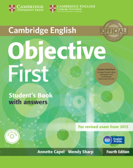 Objective First Student's Book Pack (Student's Book with Answers with CD-ROM and Class Audio CDs(2)), Mixed media product Book