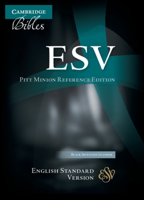 ESV Pitt Minion Reference Bible, Black Imitation Leather, ES442:X, Leather / fine binding Book