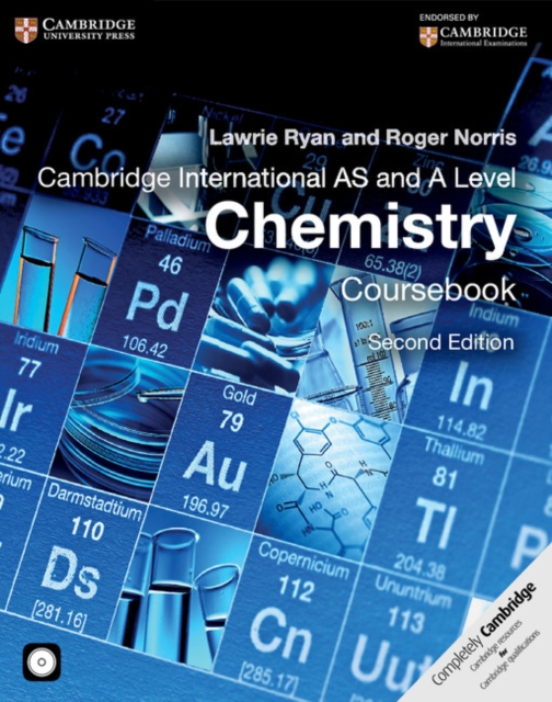 Cambridge International AS and A Level Chemistry Coursebook with CD-ROM, Mixed media product Book