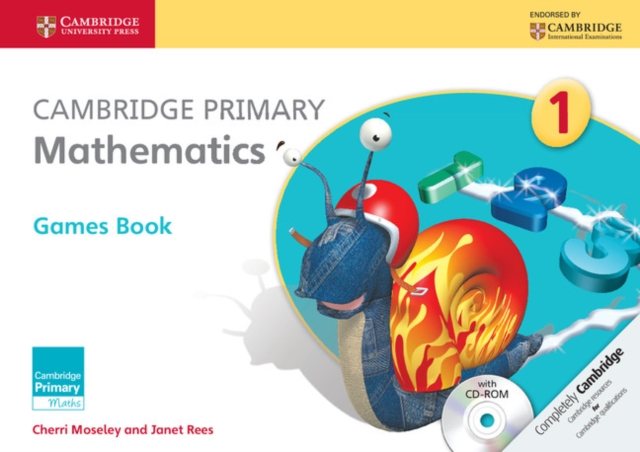 Cambridge Primary Mathematics Stage 1 Games Book with CD-ROM, Mixed media product Book