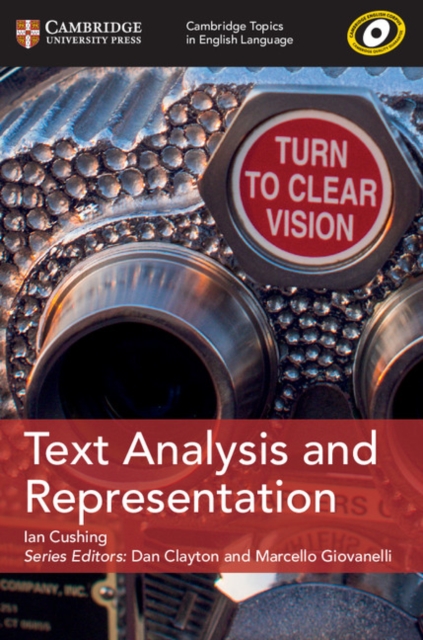 Text Analysis and Representation, Paperback / softback Book