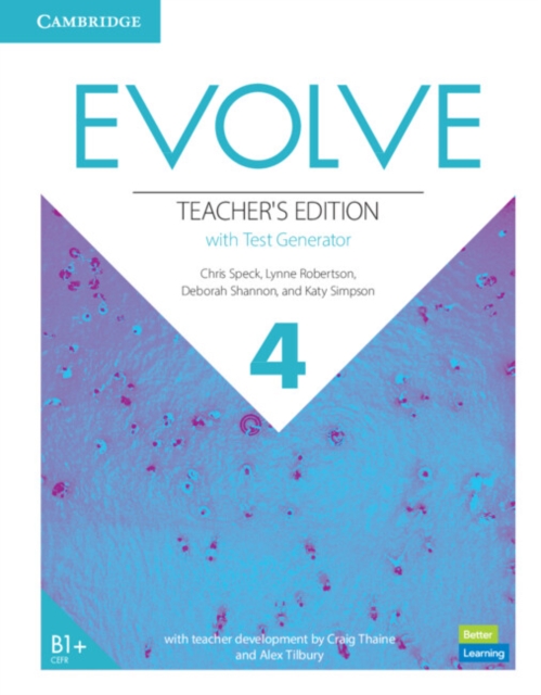 Evolve Level 4 Teacher's Edition with Test Generator, Multiple-component retail product Book