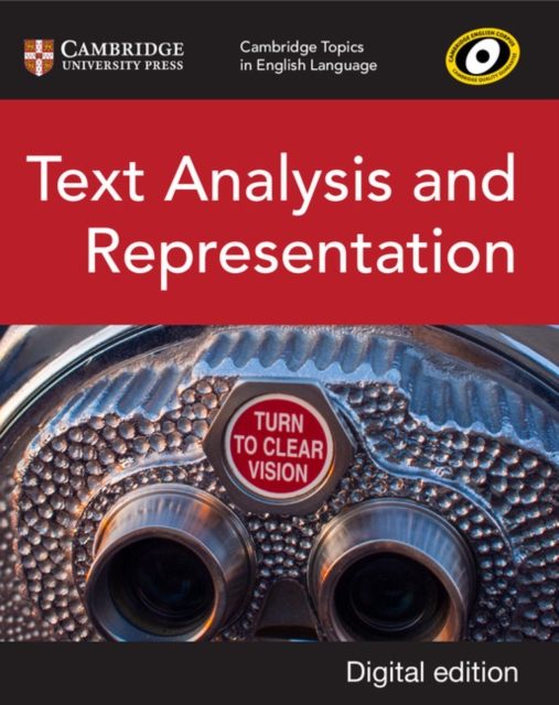 Text Analysis and Representation Digital Edition, EPUB eBook