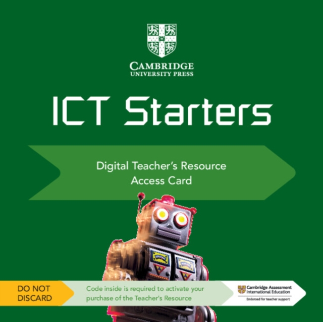 Cambridge ICT Starters Digital Teacher's Resource Access Card, Digital product license key Book