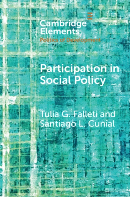 Participation in Social Policy : Public Health in Comparative Perspective, PDF eBook
