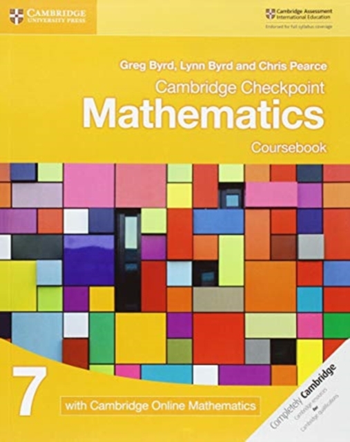 Cambridge Checkpoint Mathematics Coursebook 7 with Cambridge Online Mathematics (1 Year), Mixed media product Book