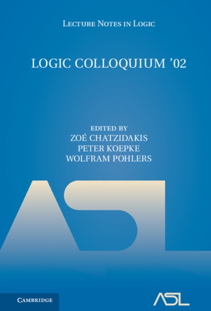 Logic Colloquium '02, PDF eBook