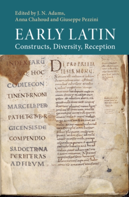 Early Latin : Constructs, Diversity, Reception, PDF eBook