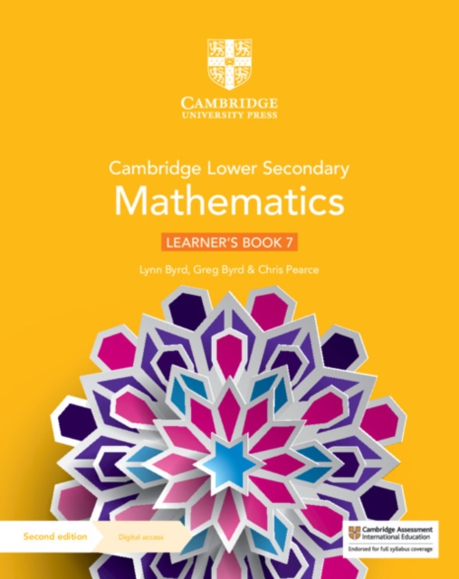 Cambridge Lower Secondary Mathematics Learner's Book 7 with Digital Access (1 Year), Multiple-component retail product Book