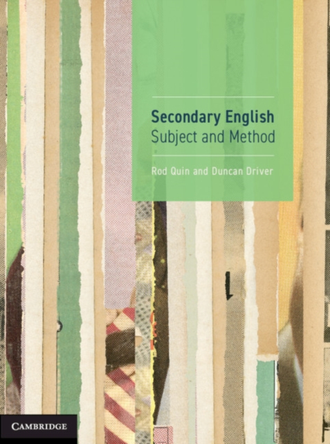 Secondary English : Subject and Method, PDF eBook