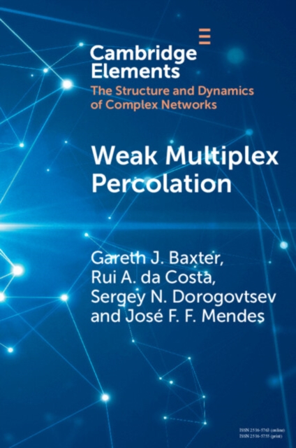 Weak Multiplex Percolation, PDF eBook