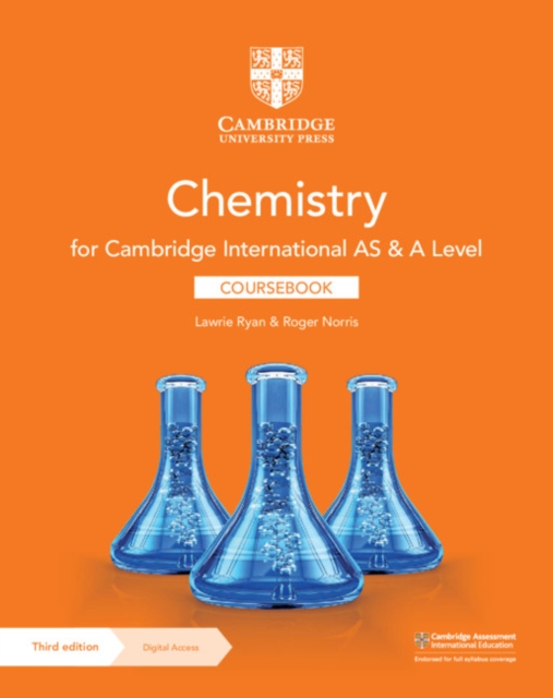 Cambridge International AS & A Level Chemistry Coursebook with Digital Access (2 Years), Mixed media product Book