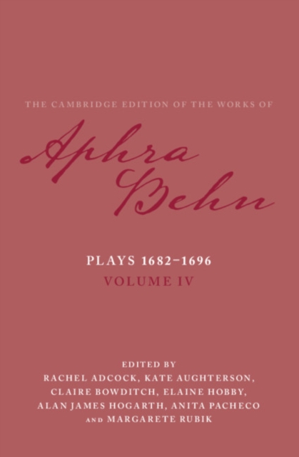 Plays 1682–1696: Volume 4, The Plays 1682–1696, PDF eBook