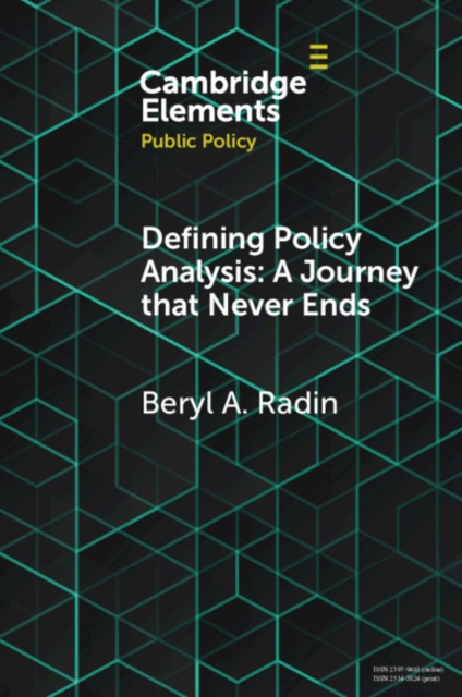 Defining Policy Analysis: A Journey that Never Ends, PDF eBook