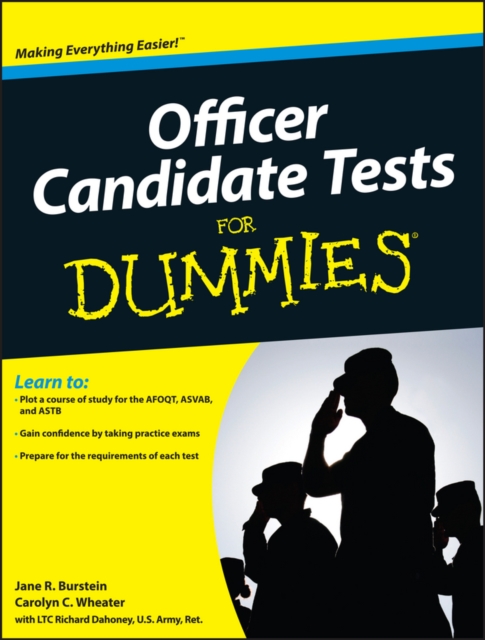 Officer Candidate Tests For Dummies, EPUB eBook