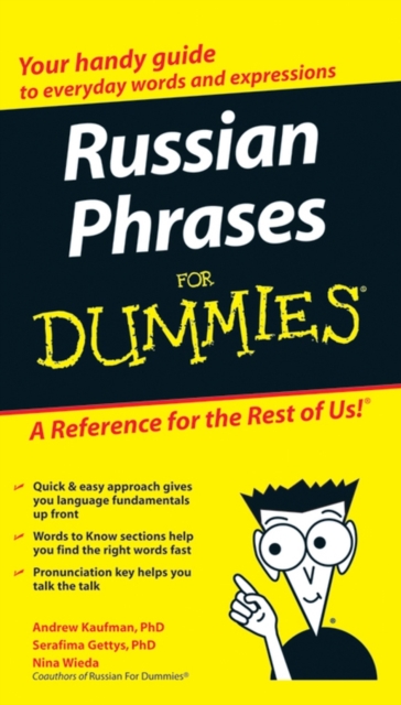Russian Phrases For Dummies, EPUB eBook