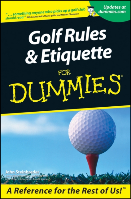 Golf Rules and Etiquette For Dummies, EPUB eBook