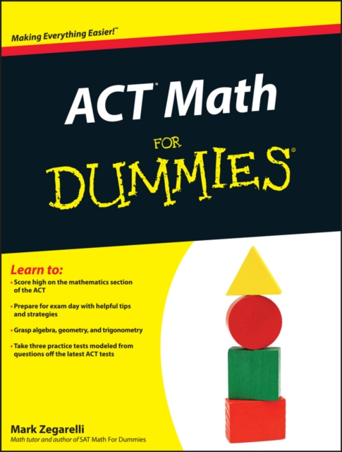 ACT Math For Dummies, PDF eBook